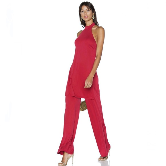 NEW HOUSE OF HARLOW 1960 REVOLVE SLEEVELESS JUMPSUIT - Picture 4 of 7